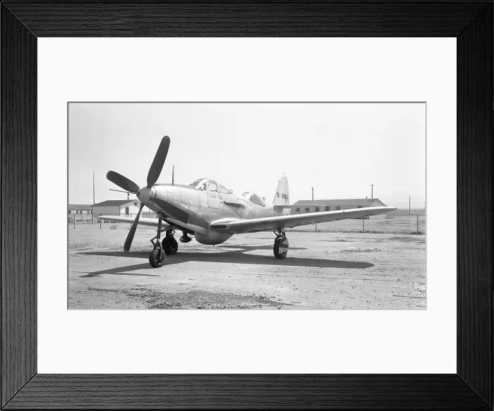 Framed Print : Bell P-63E Kingcobra 43-11728 Framed Print : Bell P-63E Kingcobra 43-11728