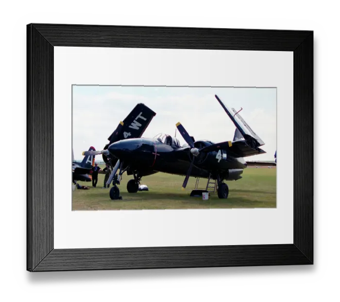 Framed Print : Grumman F7F-3P Tigercat N909TC Framed Print : Grumman F7F-3P Tigercat N909TC