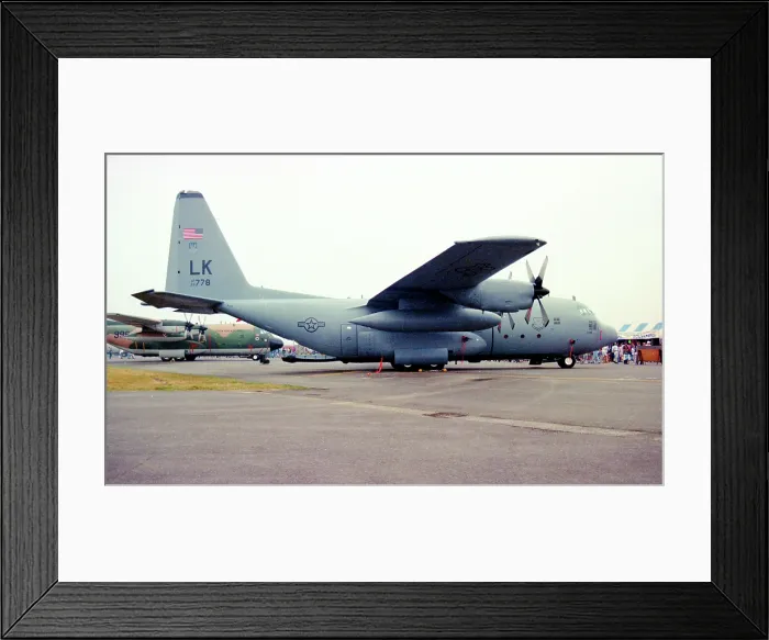 Framed Print : Lockheed C-130E Hercules 53-7778 Framed Print : Lockheed C-130E Hercules 53-7778