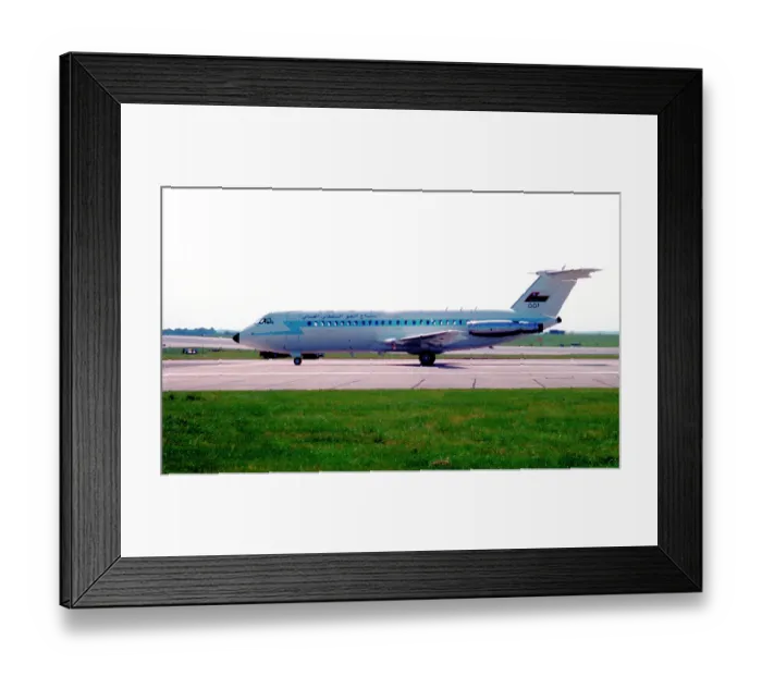 Framed Print : BAC 1-11 551 Framed Print : BAC 1-11 551