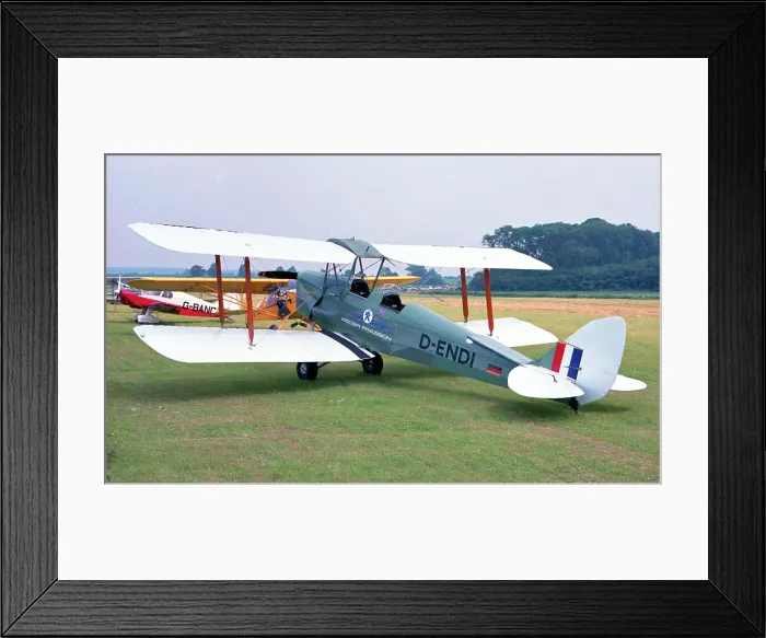 Framed Print : de Havilland DH.82A Tiger Moth D-ENDI Framed Print : de Havilland DH.82A Tiger Moth D-ENDI