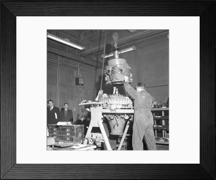 Framed Print : Rolls-Royce Dart - engine strip bay Framed Print : Rolls-Royce Dart - engine strip bay