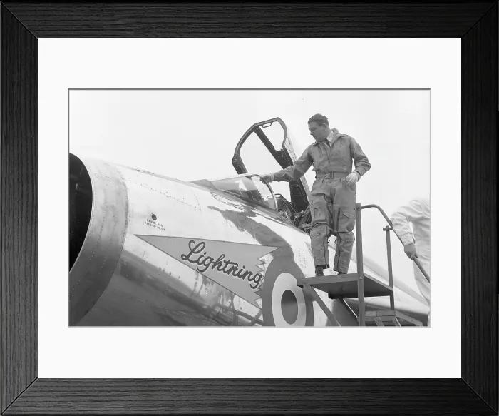 Framed Print : English Electric Lightning F.1 XA847 Framed Print : English Electric Lightning F.1 XA847