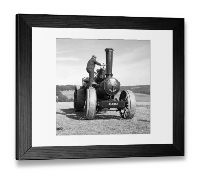 Framed Print : Fowler Ploughing Engine number 15333 Framed Print : Fowler Ploughing Engine number 15333