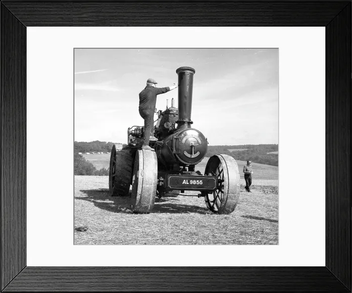 Framed Print : Fowler Ploughing Engine number 15333 Framed Print : Fowler Ploughing Engine number 15333