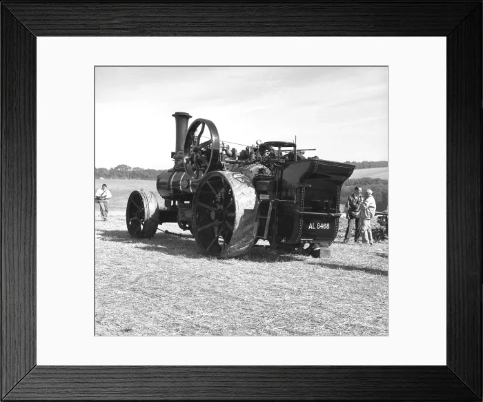 Framed Print : Fowler Ploughing Engine number 1368, Margaret Framed Print : Fowler Ploughing Engine number 1368, Margaret