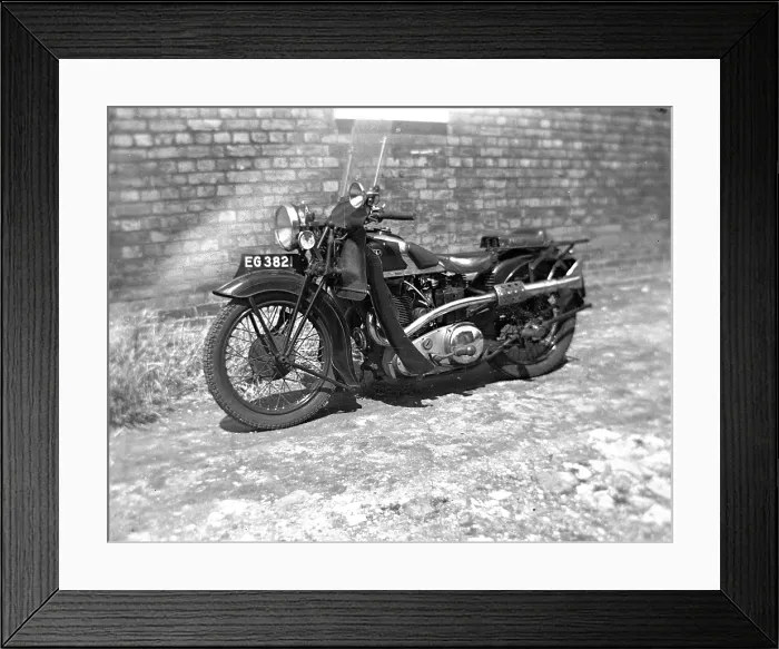 Framed Print : Ariel NH motorcycle Framed Print : Ariel NH motorcycle