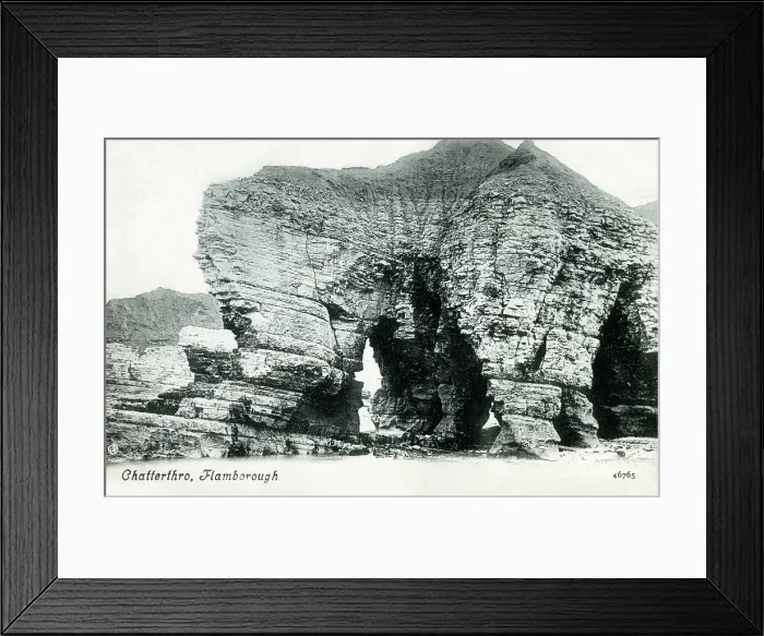 Framed Print : Chatterthro - Flamborough, East Riding of Yorkshire. Date: circa 1909 Framed Print : Chatterthro - Flamborough, East Riding of Yorkshire. Date: circa 1909
