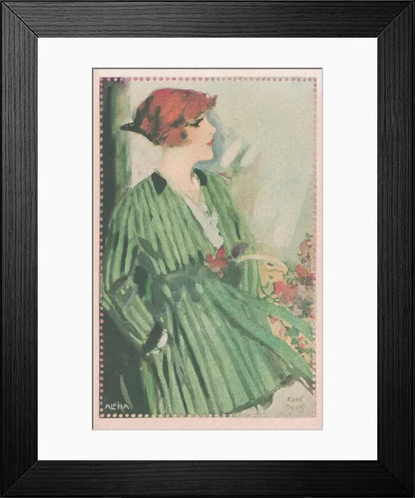 Framed Print : Art Deco style Framed Print : Art Deco style