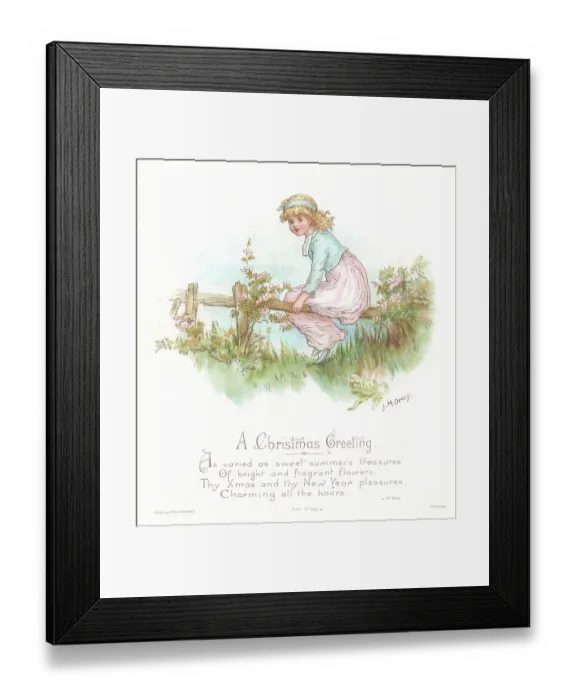 Framed Print : Christmas Message Framed Print : Christmas Message
