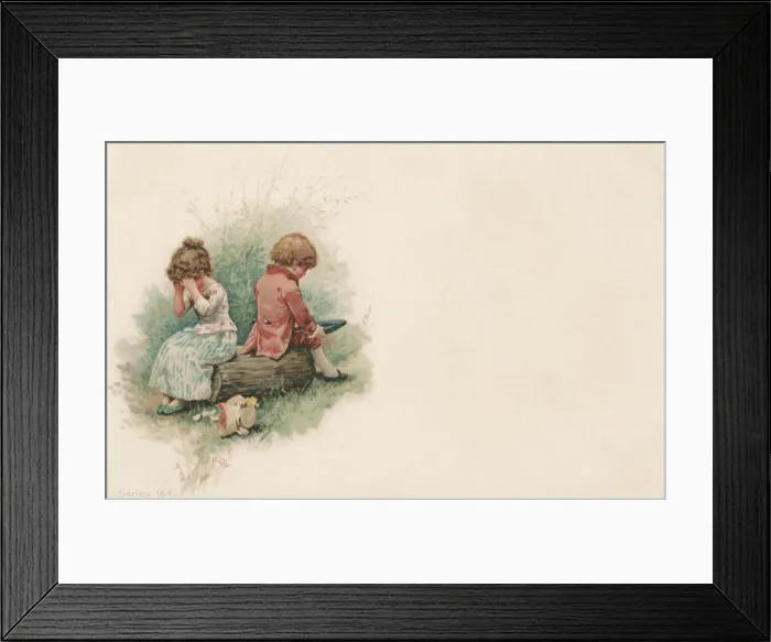 Framed Print : The Quarrel Framed Print : The Quarrel