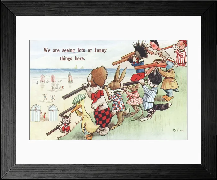 Framed Print : The Beachcombers Framed Print : The Beachcombers