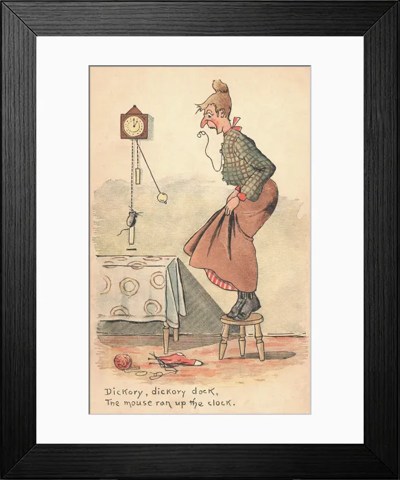 Framed Print : Nursery Rhyme Framed Print : Nursery Rhyme