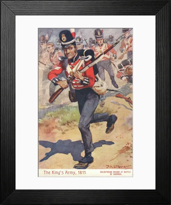 Framed Print : The King's Army 1811 Framed Print : The King's Army 1811