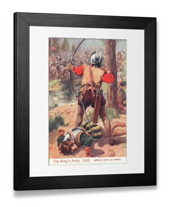 Framed Print : The King's Army 1586 Framed Print : The King's Army 1586