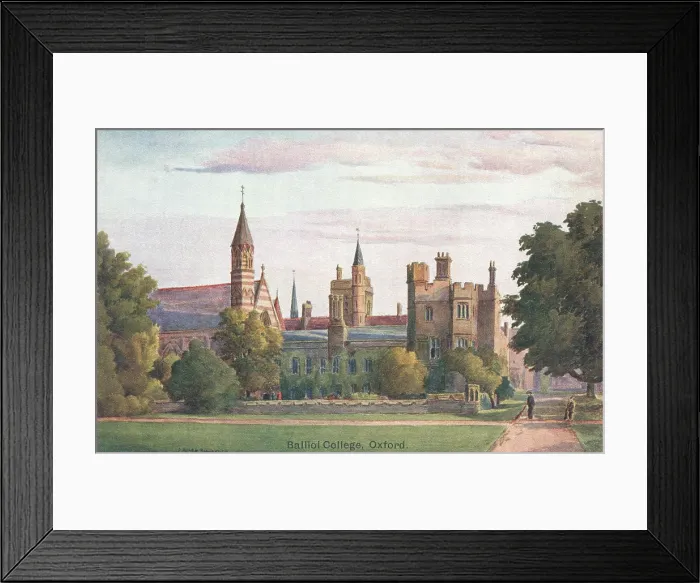 Framed Print : Balliol Oxford Framed Print : Balliol Oxford