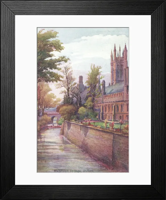 Framed Print : Magdalen College Oxford Framed Print : Magdalen College Oxford