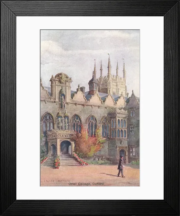 Framed Print : Oriel College Oxford