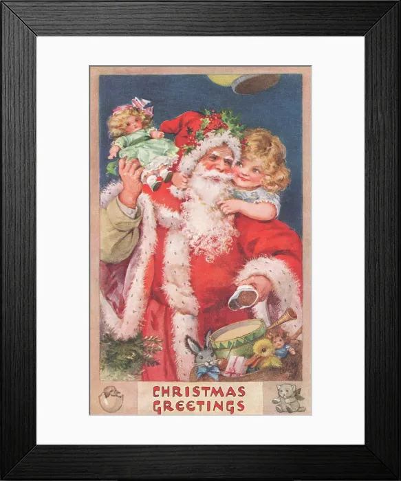 Framed Print : Santa Claus Framed Print : Santa Claus
