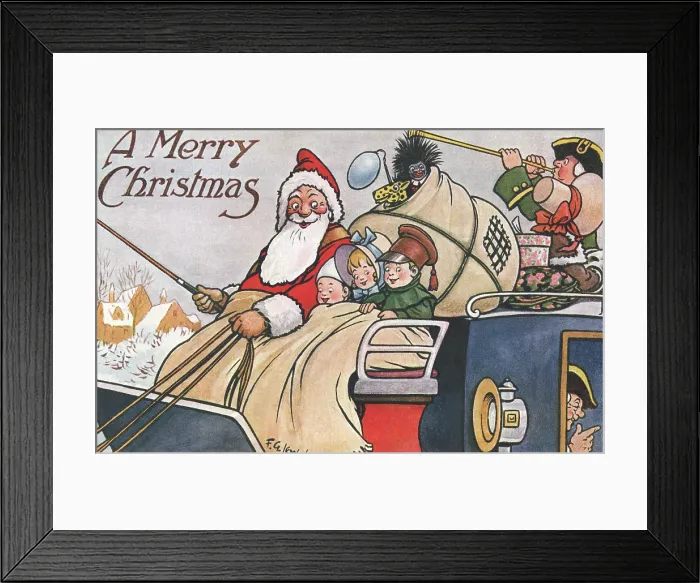 Framed Print : Santa Claus Framed Print : Santa Claus