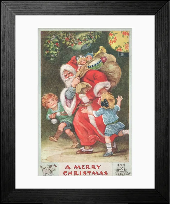 Framed Print : Santa Claus Framed Print : Santa Claus