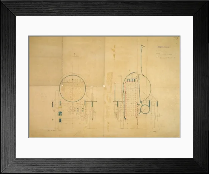 Framed Print : Locomotive for the Manchester and Sheffield Railway Framed Print : Locomotive for the Manchester and Sheffield Railway