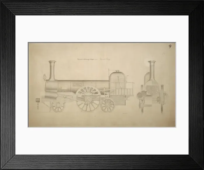 Framed Print : Lion, locomotive passenger engine for the National Gauge Framed Print : Lion, locomotive passenger engine for the National Gauge