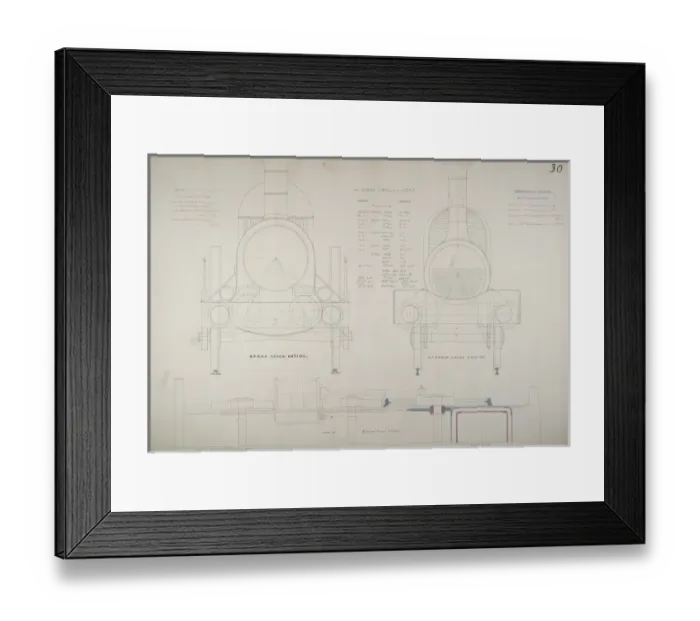 Framed Print : Stephensons Great A locomotive Framed Print : Stephensons Great A locomotive