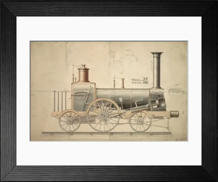 Framed Print : Wilsons steam engine Framed Print : Wilsons steam engine