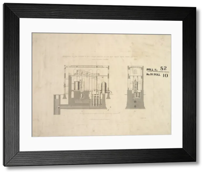 Framed Print : Boulton and Watt engine - East London Water Works Framed Print : Boulton and Watt engine - East London Water Works