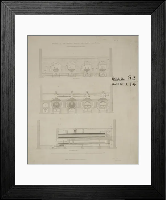 Framed Print : Boilers of the Cornish engine erected at Old Ford Framed Print : Boilers of the Cornish engine erected at Old Ford