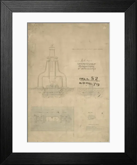 Framed Print : Anvil and base plate for a 25 cwt steam hammer Framed Print : Anvil and base plate for a 25 cwt steam hammer