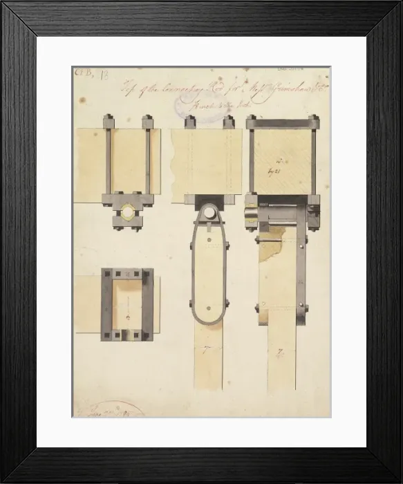 Framed Print : Top of the connecting rod Framed Print : Top of the connecting rod