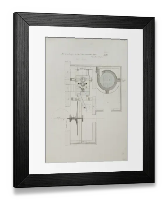 Framed Print : Engine for Messrs Peels, Ainsworth and Co Framed Print : Engine for Messrs Peels, Ainsworth and Co