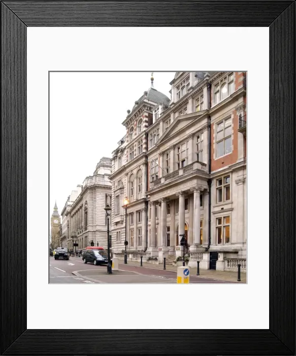 Framed Print : IMechE Birdcage Walk HQ building Framed Print : IMechE Birdcage Walk HQ building