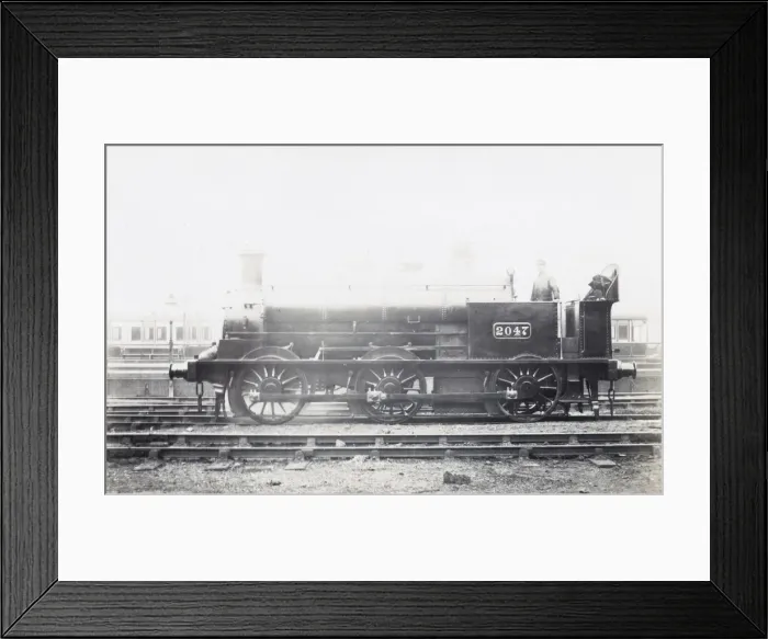 Framed Print : Locomotive no 2047 0-6-0 tank Framed Print : Locomotive no 2047 0-6-0 tank