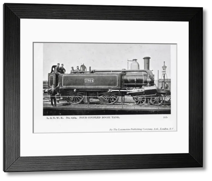 Framed Print : Locomotive no 1964 four coupled bogie tank Framed Print : Locomotive no 1964 four coupled bogie tank