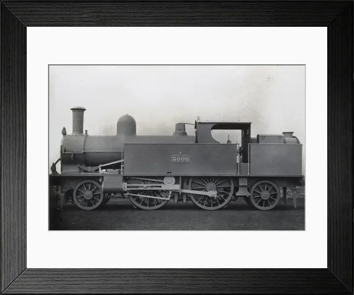 Framed Print : Locomotive no 3000 2-4-2 tank Framed Print : Locomotive no 3000 2-4-2 tank