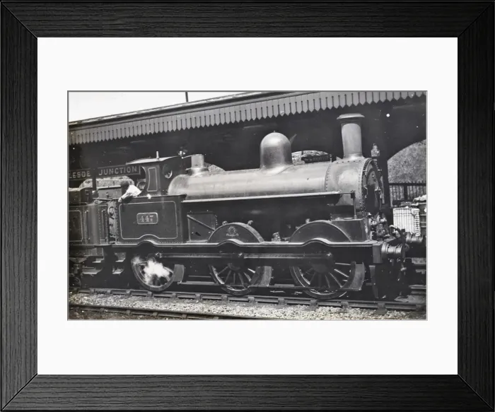 Framed Print : Locomotive no 447 0-6-0 goods engine L&NWR Framed Print : Locomotive no 447 0-6-0 goods engine L&NWR