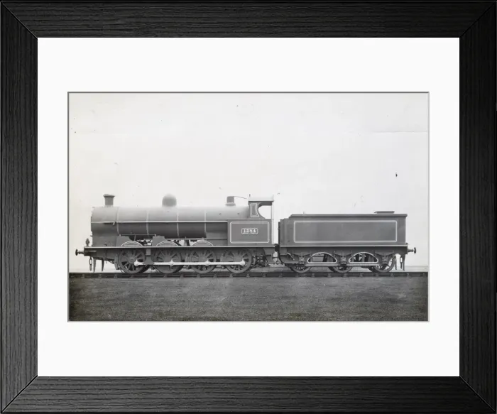 Framed Print : Locomotive no 1384 0-8-0 engine L&NWR Framed Print : Locomotive no 1384 0-8-0 engine L&NWR