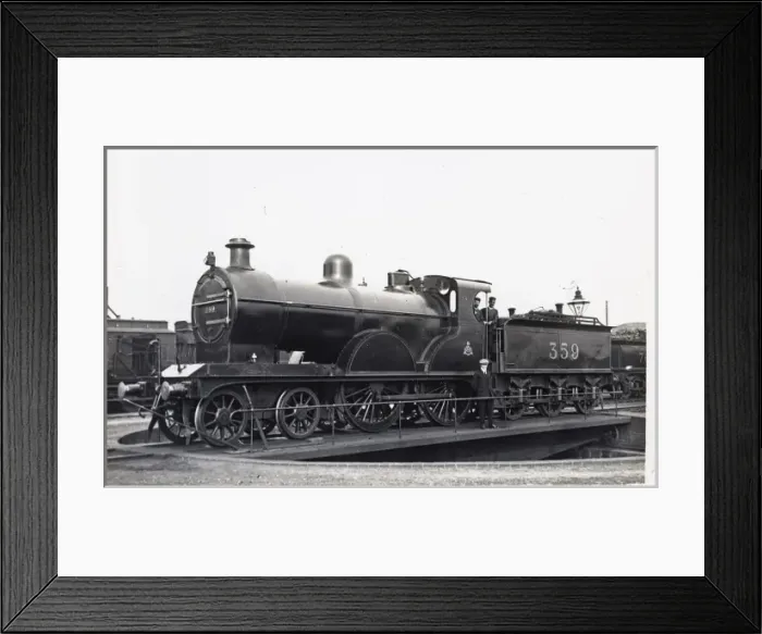 Framed Print : Locomotive no 359 4-4-0 Framed Print : Locomotive no 359 4-4-0