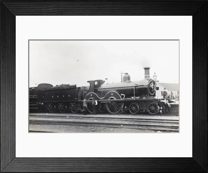 Framed Print : Locomotive no 5 4-4-0 Framed Print : Locomotive no 5 4-4-0
