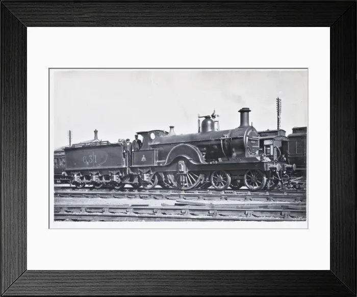 Framed Print : Locomotive no 631 4-2-2 Framed Print : Locomotive no 631 4-2-2