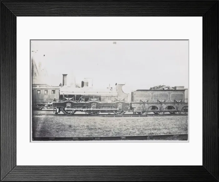 Framed Print : Locomotive 0-6-0 Framed Print : Locomotive 0-6-0