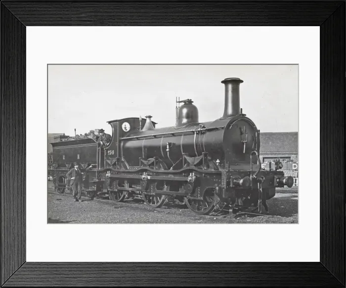Framed Print : Locomotive no 258 0-6-0 Framed Print : Locomotive no 258 0-6-0