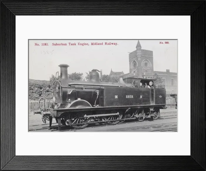 Framed Print : Locomotive no 2232 suburban tank engine Framed Print : Locomotive no 2232 suburban tank engine
