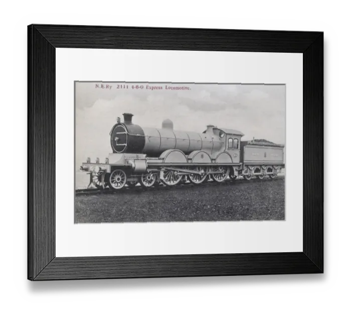 Framed Print : Locomotive no 2111 4-6-0 express Framed Print : Locomotive no 2111 4-6-0 express