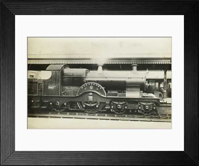 Framed Print : Locomotive no 3027 Worcester Framed Print : Locomotive no 3027 Worcester