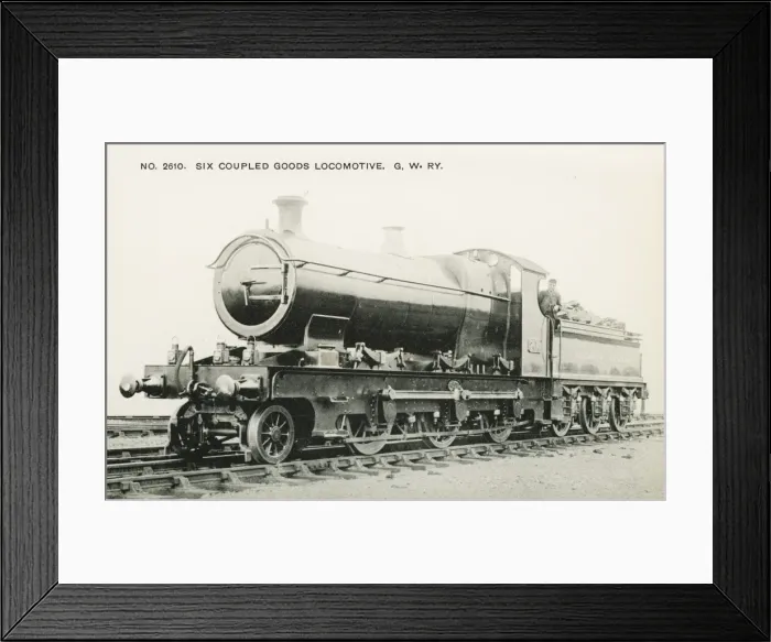 Framed Print : Locomotive 2610 six coupled goods engine Framed Print : Locomotive 2610 six coupled goods engine