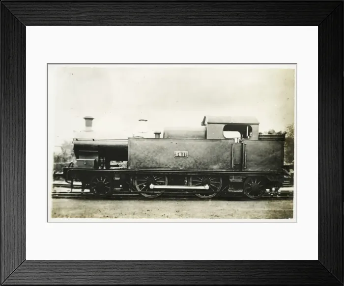 Framed Print : Locomotive no 3611 2-4-2 tank engine Framed Print : Locomotive no 3611 2-4-2 tank engine
